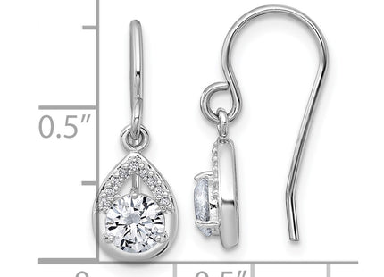 Sterling Silver Earrings Style QG7138E - Classique Jewelry Inc.