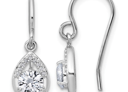 Sterling Silver Earrings Style QG7138E - Classique Jewelry Inc.
