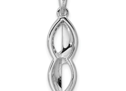 Sterling Silver Pendants Style QG7139P - Classique Jewelry Inc.