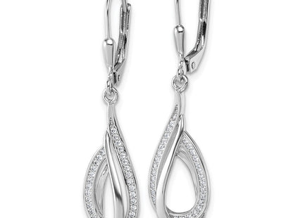 Sterling Silver Earrings Style QG7140E - Classique Jewelry Inc.