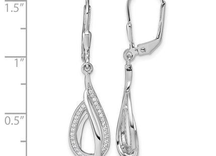 Sterling Silver Earrings Style QG7140E - Classique Jewelry Inc.