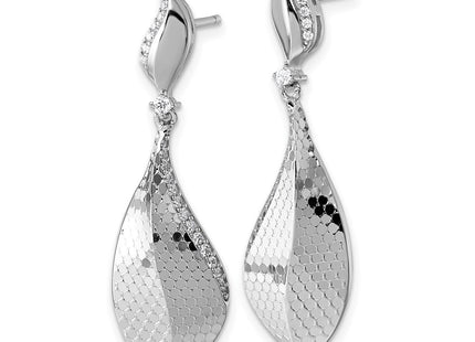 Sterling Silver Earrings Style QG7142E - Classique Jewelry Inc.