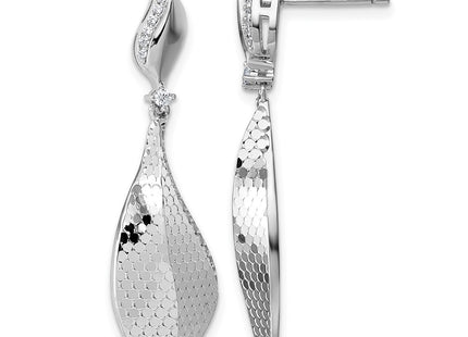 Sterling Silver Earrings Style QG7142E - Classique Jewelry Inc.