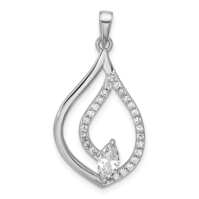 Sterling Silver Pendants Style QG7145P - Classique Jewelry Inc.