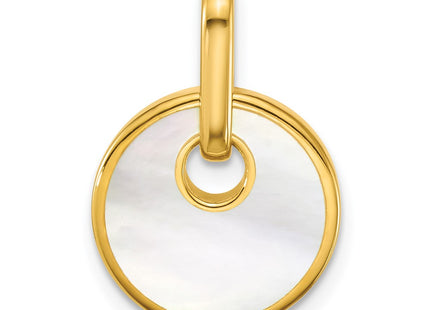 SS/Gold Plated Pendants Style QG7147P - Classique Jewelry Inc.