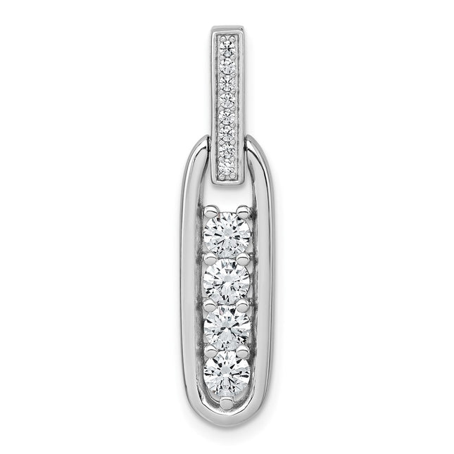 Sterling Silver Pendants Style QG7151P - Classique Jewelry Inc.