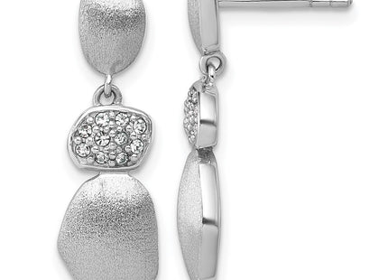 Sterling Silver Earrings Style QG7152E - Classique Jewelry Inc.