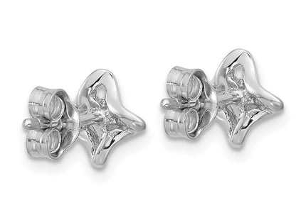 Sterling Silver Earrings Style QG7154E - Classique Jewelry Inc.