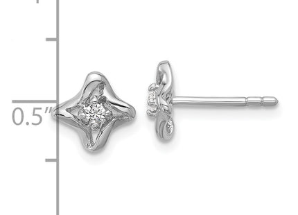 Sterling Silver Earrings Style QG7154E - Classique Jewelry Inc.