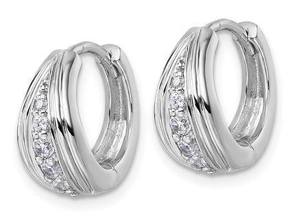 Sterling Silver Earrings Style QG7156E - Classique Jewelry Inc.