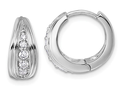 Sterling Silver Earrings Style QG7156E - Classique Jewelry Inc.