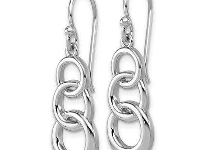 Sterling Silver Earrings Style QG7158E - Classique Jewelry Inc.