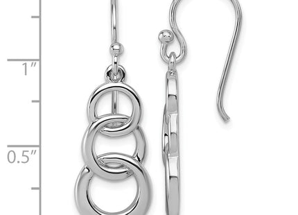 Sterling Silver Earrings Style QG7158E - Classique Jewelry Inc.