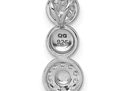 Sterling Silver Pendants Style QG7161P - Classique Jewelry Inc.