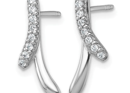 Sterling Silver Earrings Style QG7162E - Classique Jewelry Inc.