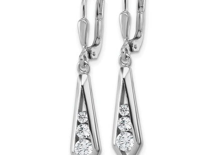 Sterling Silver Earrings Style QG7164E - Classique Jewelry Inc.