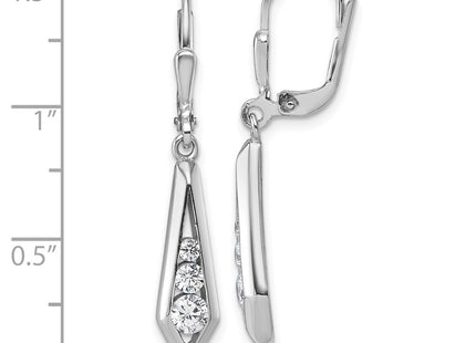 Sterling Silver Earrings Style QG7164E - Classique Jewelry Inc.