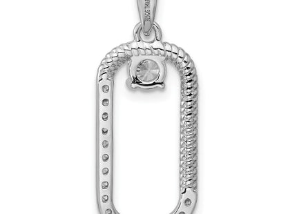 Sterling Silver Pendants Style QG7165P - Classique Jewelry Inc.