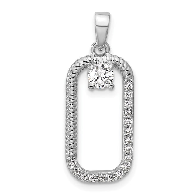 Sterling Silver Pendants Style QG7165P - Classique Jewelry Inc.