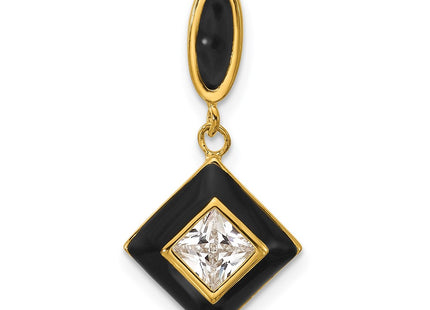 SS/Gold Plated Pendants Style QG7169P - Classique Jewelry Inc.
