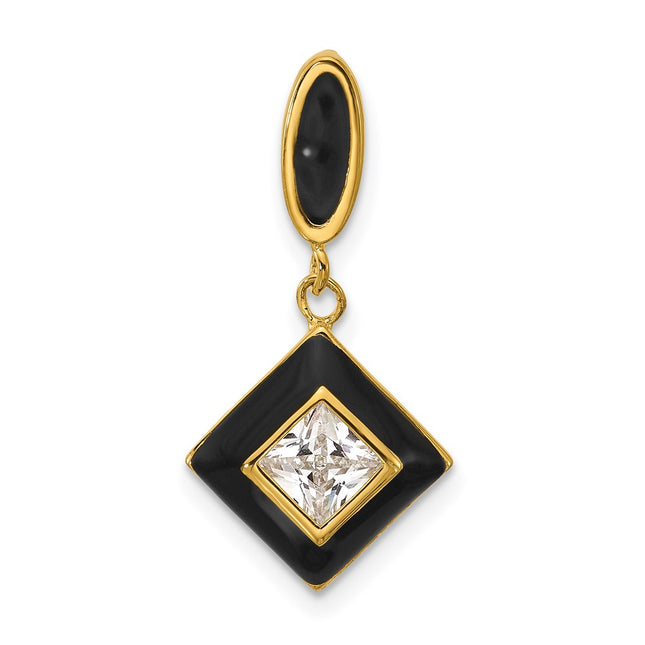 SS/Gold Plated Pendants Style QG7169P - Classique Jewelry Inc.