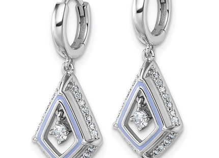 Sterling Silver Earrings Style QG7170E - Classique Jewelry Inc.