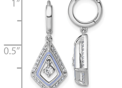 Sterling Silver Earrings Style QG7170E - Classique Jewelry Inc.