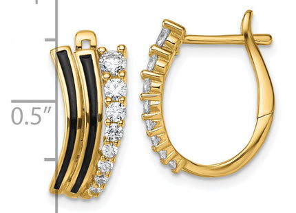 Sterling Silver Earrings Style QG7171E - Classique Jewelry Inc.