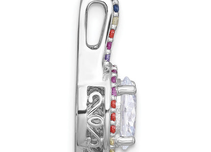 Sterling Silver Pendants Style QG7174P - Classique Jewelry Inc.