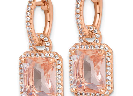 Sterling Silver Earrings Style QG7176E - Classique Jewelry Inc.