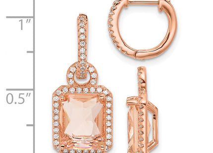 Sterling Silver Earrings Style QG7176E - Classique Jewelry Inc.
