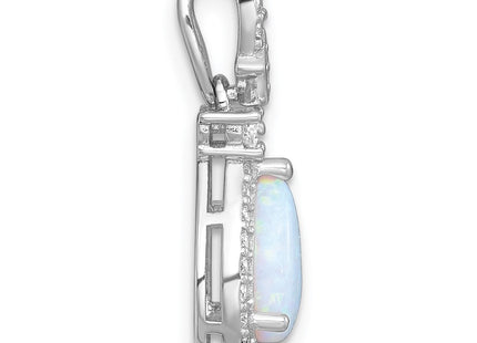 Sterling Silver Pendants Style QG7177P - Classique Jewelry Inc.