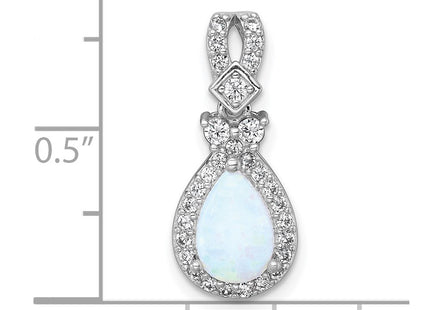 Sterling Silver Pendants Style QG7177P - Classique Jewelry Inc.