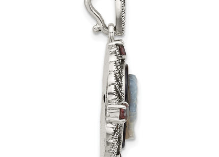 Sterling Silver Pendants Style QG7181P - Classique Jewelry Inc.