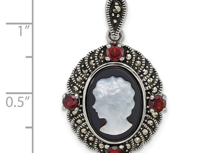 Sterling Silver Pendants Style QG7181P - Classique Jewelry Inc.