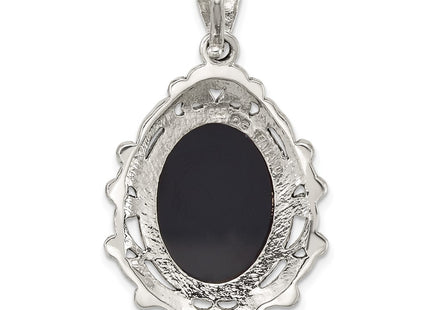 Sterling Silver Pendants Style QG7182P - Classique Jewelry Inc.