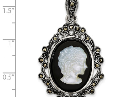 Sterling Silver Pendants Style QG7182P - Classique Jewelry Inc.