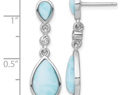 Sterling Silver Earrings Style QG7187E - Classique Jewelry Inc.