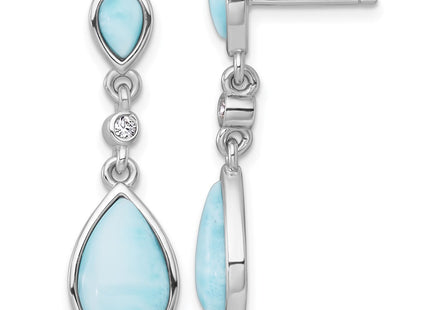 Sterling Silver Earrings Style QG7187E - Classique Jewelry Inc.