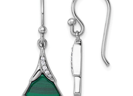Sterling Silver Earrings Style QG7189E - Classique Jewelry Inc.