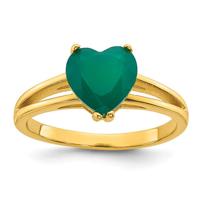Sterling silver heart ring
