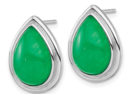 Sterling Silver Earrings Style QG7193E - Classique Jewelry Inc.