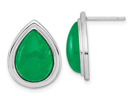 Sterling Silver Earrings Style QG7193E - Classique Jewelry Inc.