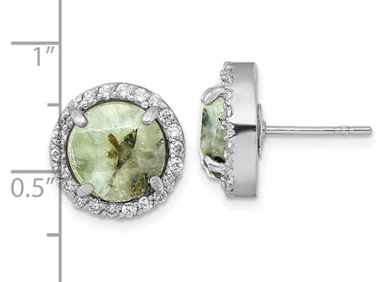 Sterling Silver Earrings Style QG7194E - Classique Jewelry Inc.