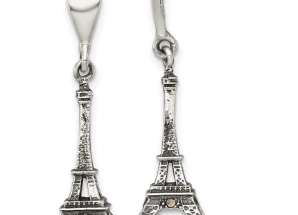 Sterling Silver Earrings Style QG7195E - Classique Jewelry Inc.