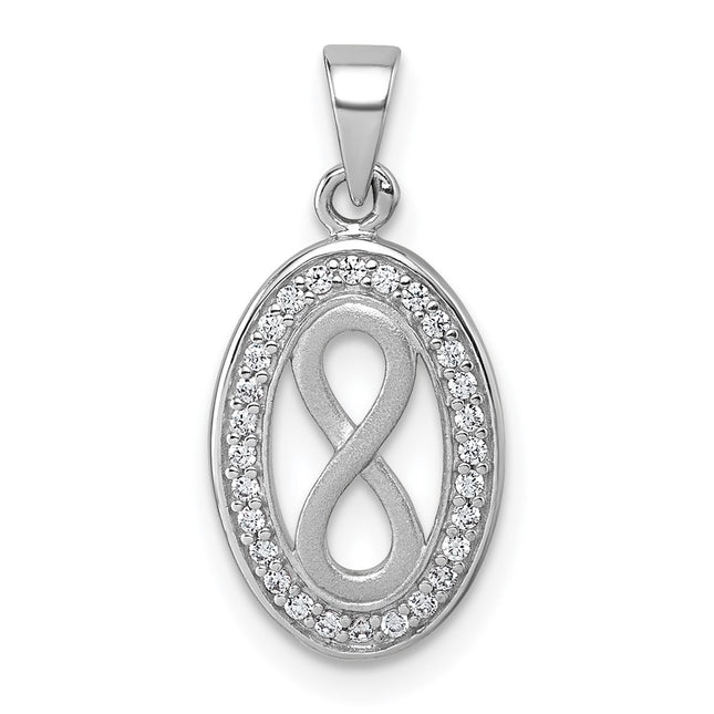 Sterling Silver Pendants Style QG7196P - Classique Jewelry Inc.