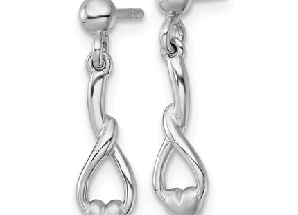Sterling Silver Earrings Style QG7197E - Classique Jewelry Inc.