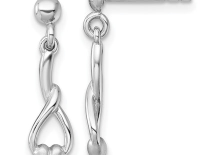 Sterling Silver Earrings Style QG7197E - Classique Jewelry Inc.