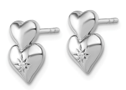 Sterling Silver Earrings Style QG7198E - Classique Jewelry Inc.