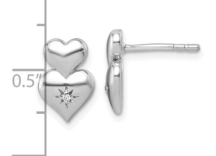 Sterling Silver Earrings Style QG7198E - Classique Jewelry Inc.